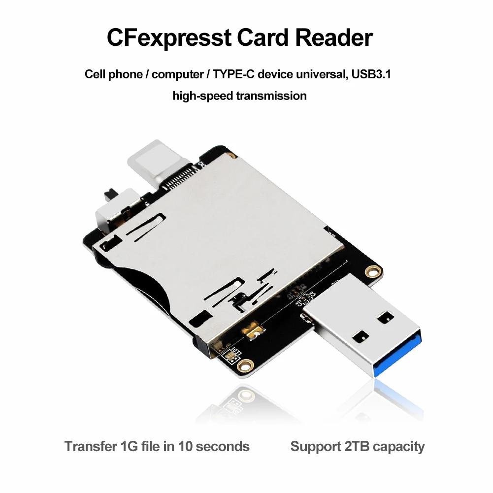 PH86A CF ͽ  , USB3.1 Gen4 CFexpress ī , ʰ 10Gbps ޸ ī , A Ÿ C